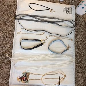 Various necklaces/chokers